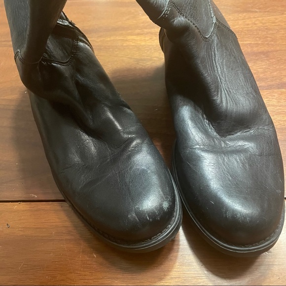 Steve Madden Leather Riding Boot - Picture 3 of 6